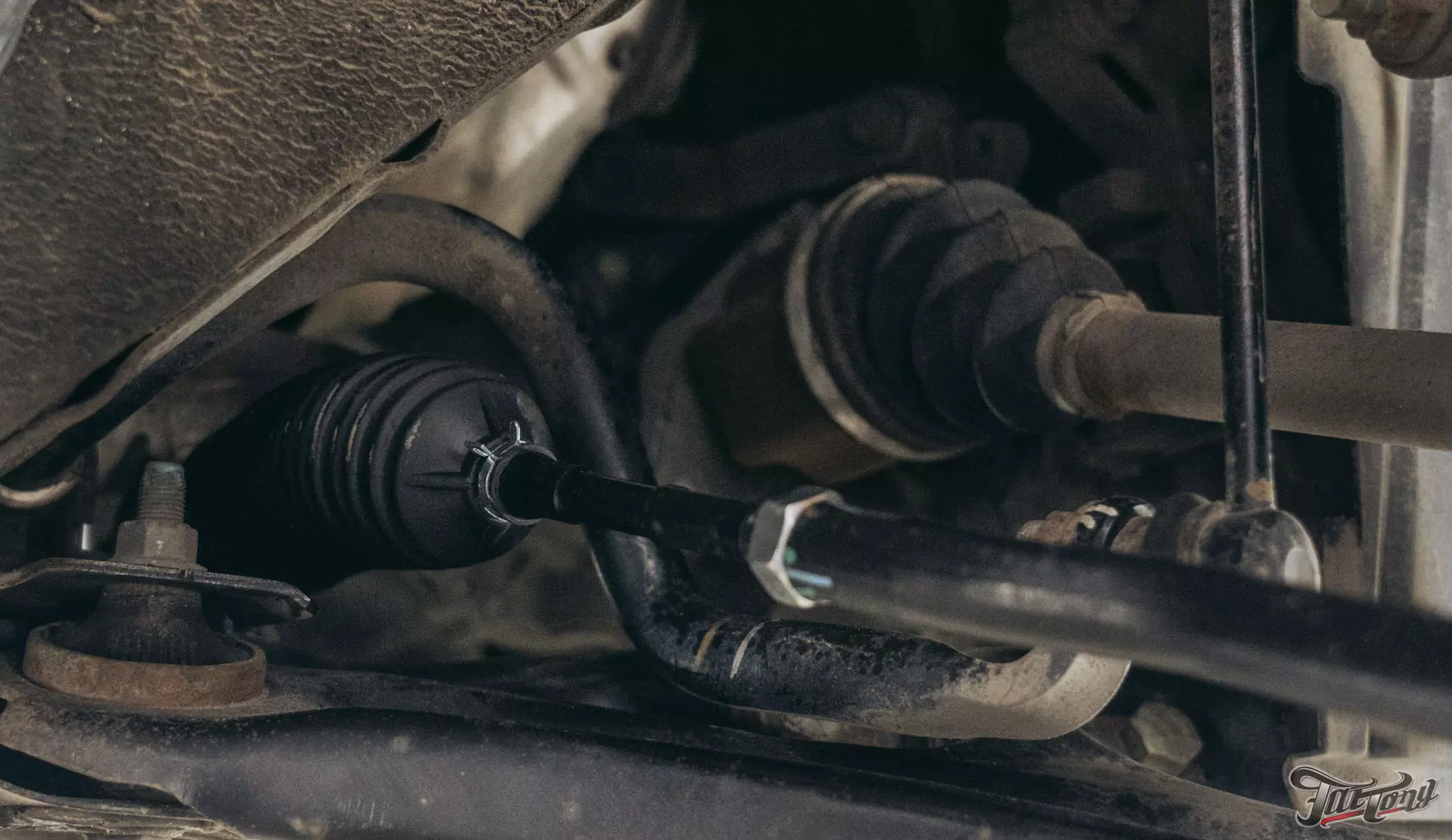 Nissan Qashqai. Замена рулевой рейки